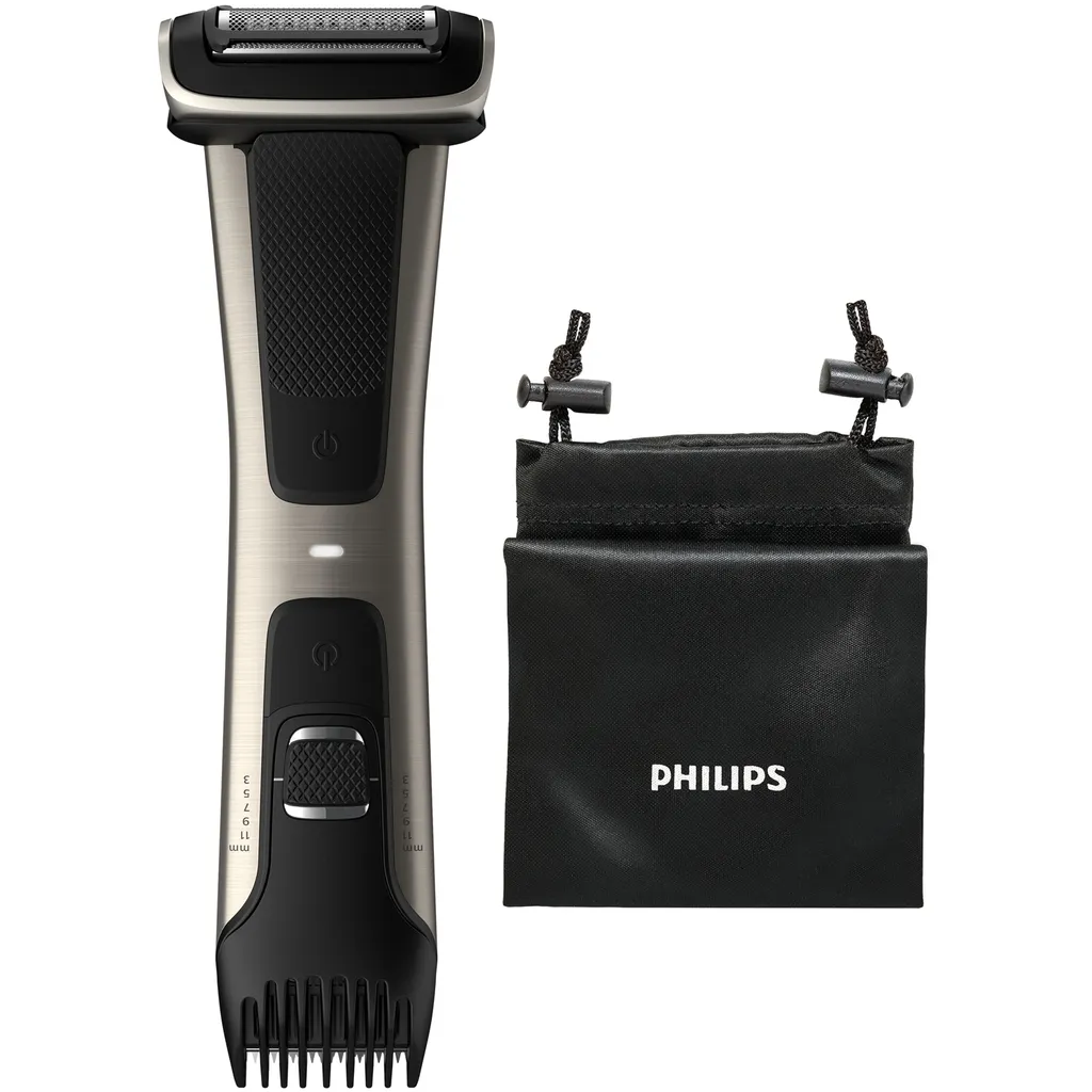 Philips Bodygroom 7000 BG7025/15 Tondeuse Corps 100% Étanche Autonomie 80min