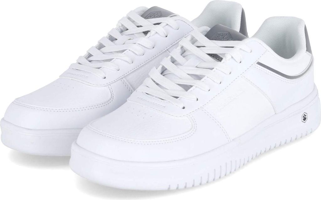 Lumberjack Herren Low Sneaker ASTARION Weiß Synthetik Größe: 41