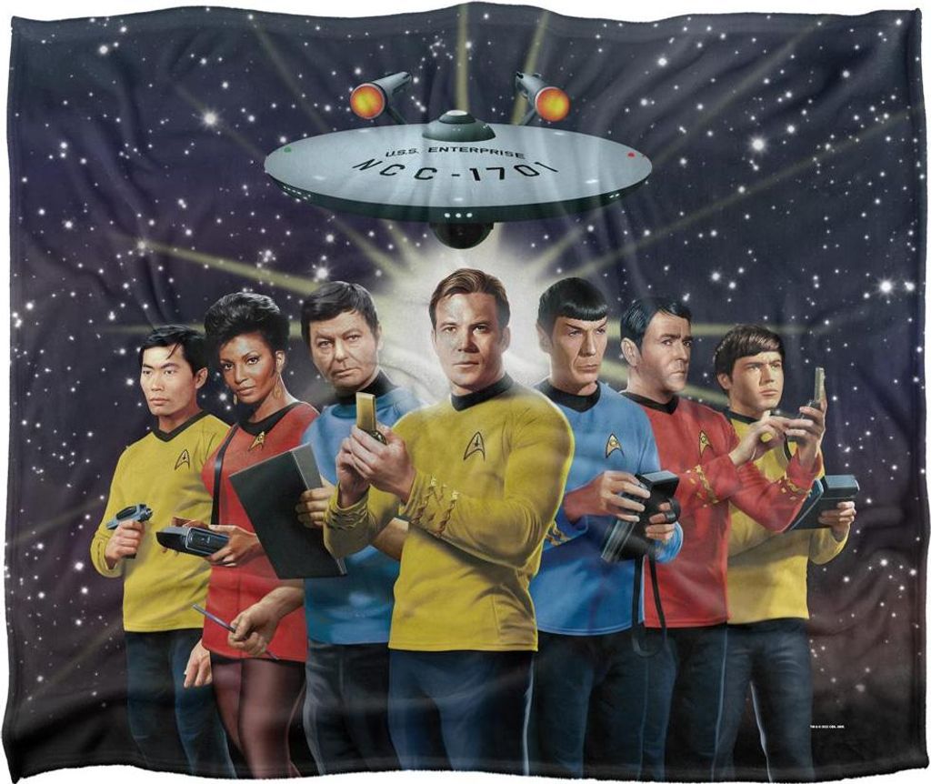 Star Trek - "Original" Knöchelsocken Decke, Seidig, Produktbild 