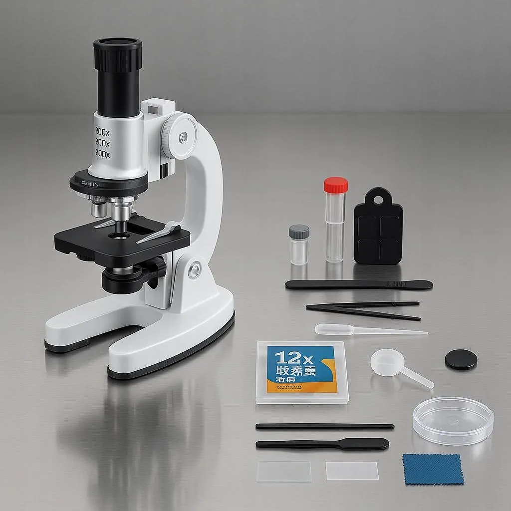 Microscope Éducatif 1200X : Éloignez vos Enfants des Écrans avec LED