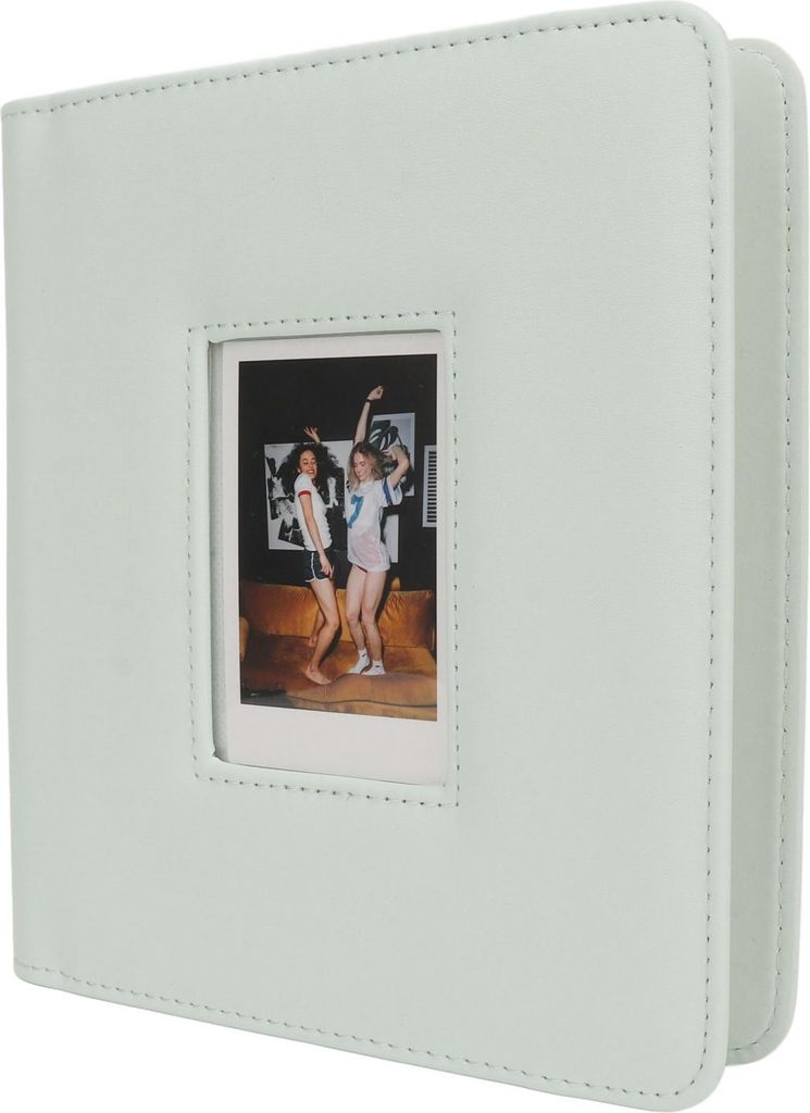 Sofortbildalbum 288 Taschen – 2x3 Fotoalbum mit Fensterdeckel, Kunstleder, für Mini 12/11/9/3 Zoll Foto-Karten, Grün