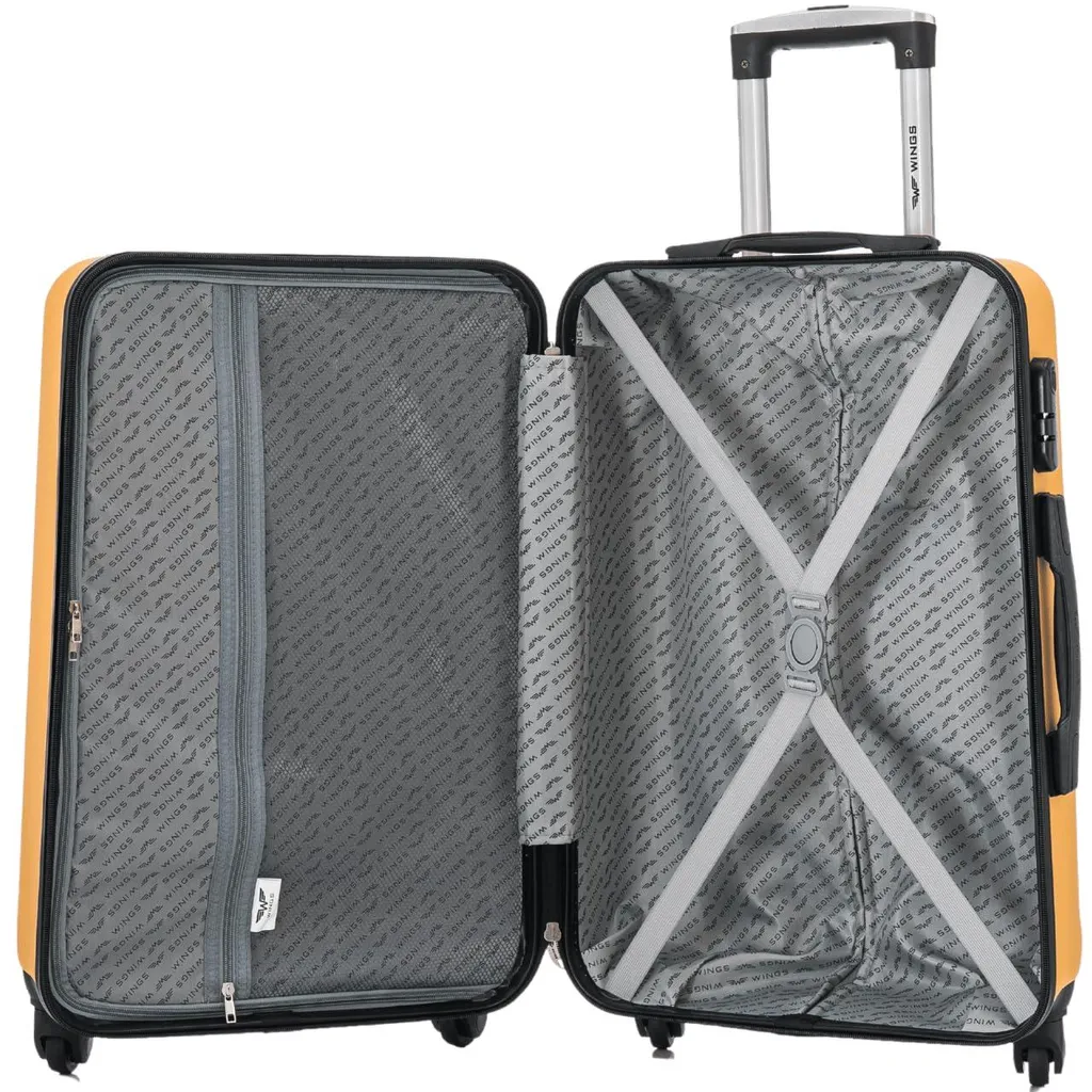 Bagage de Soute Moyen Modèle 60cm Gris Anthracite à Coque Renforcée