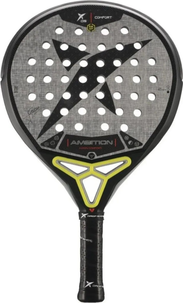 Drop Shot DP324007 Raquette de Padel avec Fibre de Carbone et EVA Soft