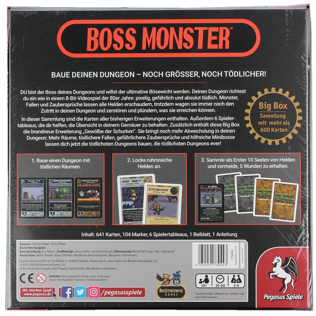 Boss Monster Big Box Version Intégrale avec Rangement pour Extensions - 5