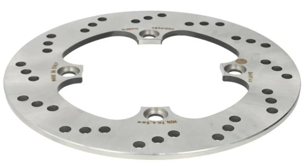 Brembo 68B40749 Disque de Frein Argenté Série Oro Haute Performance