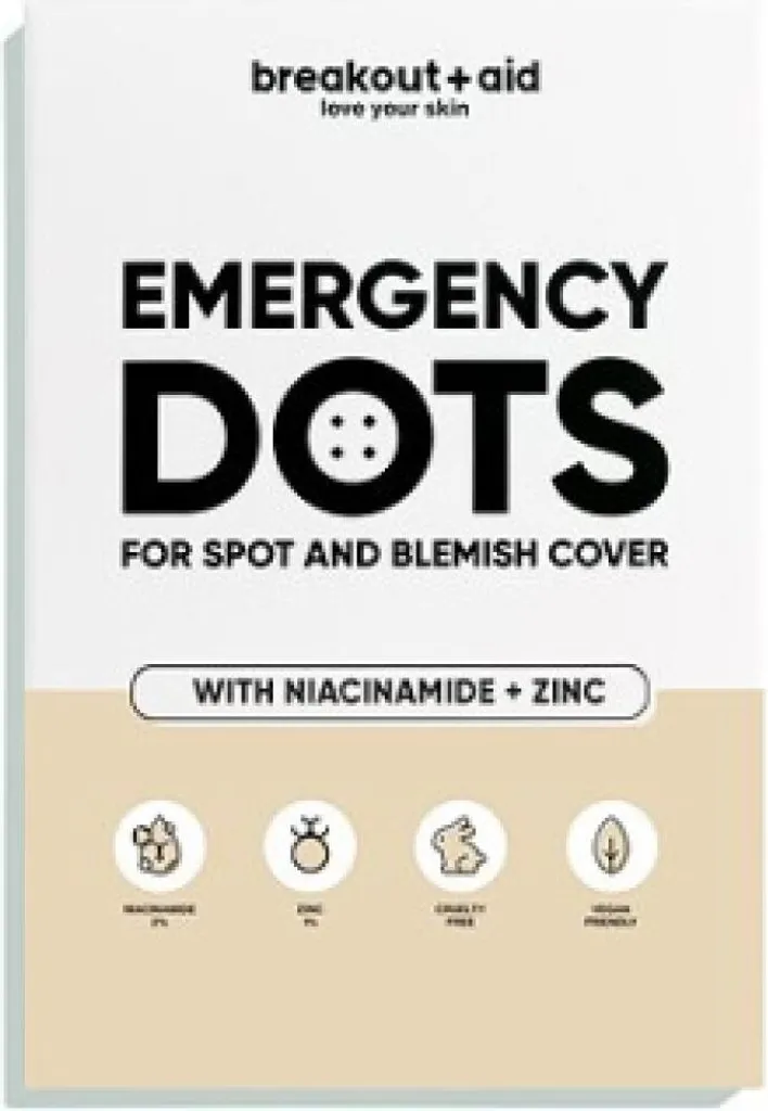 Soin ciblé boutons Emergency Dots avec zinc et niacinamide x72 pcs