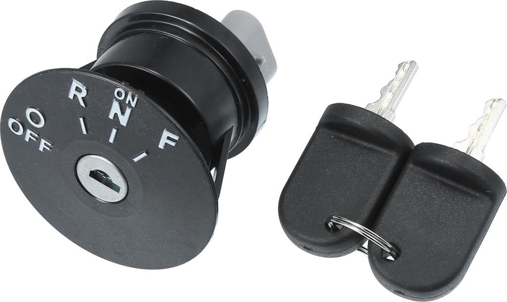 Zündschalter mit Schlüsseln passend für EZGO RXV 48V Elektro-Golfwagen 2008-Up - Packung mit 3