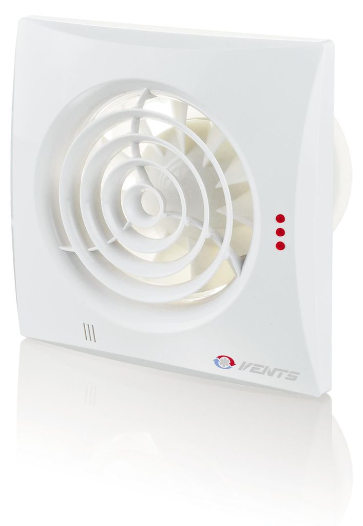 Wentylator osiowy fi 100 mm z timerem cichy biały 100QUIETT Zdjęcie produktu 