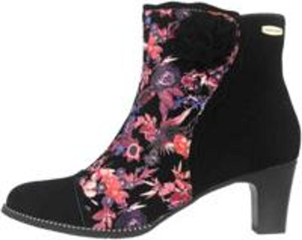 Laura Vita Stiefeletten in Übergrößen Mehrfarbig ELCODIEO 1223 Noir große Damenschuhe