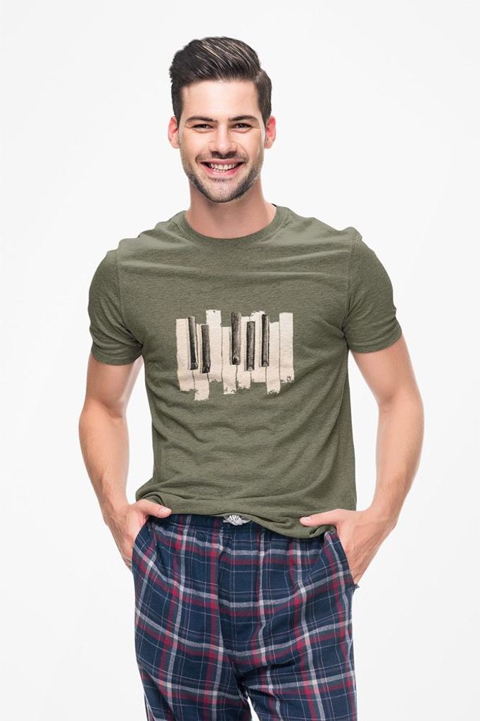 D&B Uni Polo ST00153 Piano MilitärGrün-Größe S