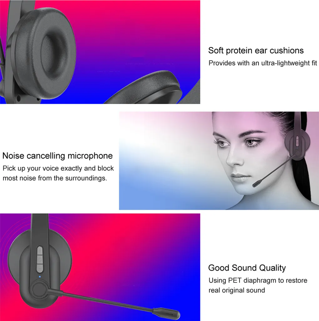 Fini les Bruits Ambiants : Casque Bluetooth avec Micro pour Appel Clair - 12