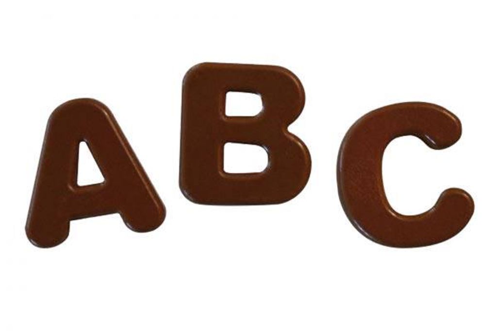 Silikomart Schokoform Choco ABC