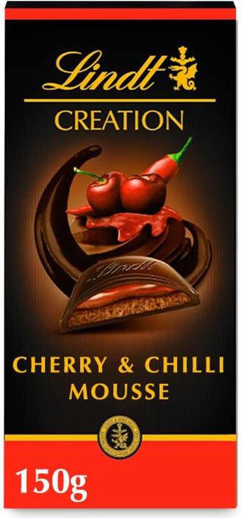 Lindt Noble Dark Mousse Sour Cherry Chilli Chocolate Bar Obrázok produktu 