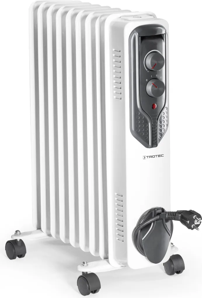 Radiatore Elettrico Trotec TRH 20 E - 2000W Silenzioso per Camere Bambini