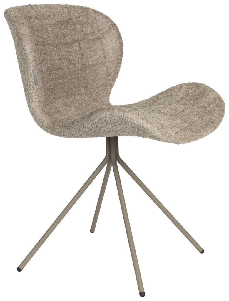 Esszimmerstuhl OMG SOFT in Beige von ZUIVER