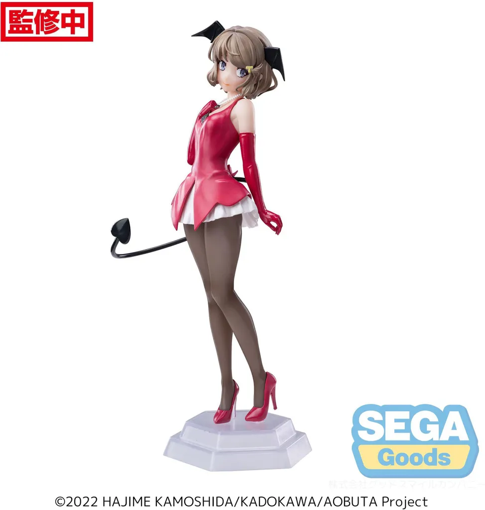 Figurine Tomoe Koga Rascal Does Not Dream Bunny Girl Senpai SEGA 17cm