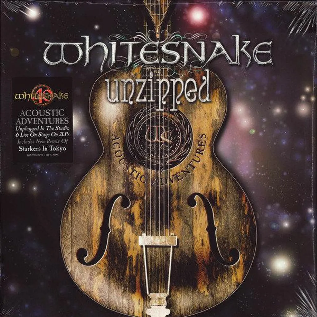 Double Vinyle Whitesnake Unzipped Album 2 LP Rock Session Acoustique
