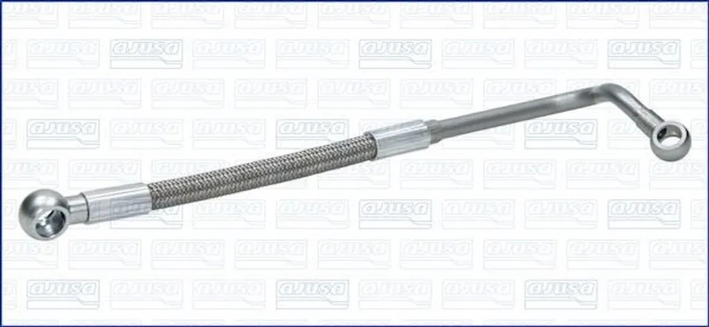 Tuyau huile turbo pour Alfa Romeo 159 et Fiat Croma 1.9 Multijet JTD