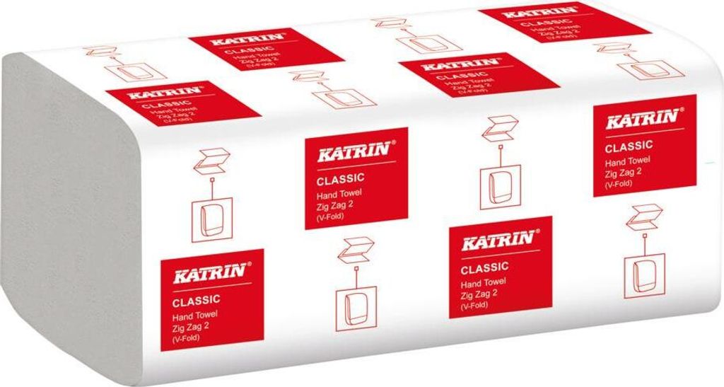 KATRIN 45570 KATRIN Papierhandtücher 45570 Zick Zack 2 Zdjęcie produktu 