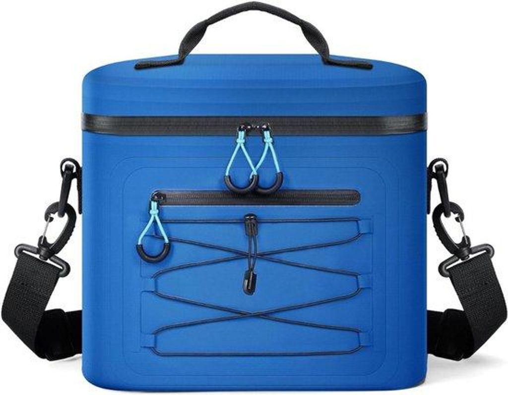 Leichtgewichtes, tragbares Kühlbox-Set für Camping und Strand - Ohne Strom - Ideal für Picknick, Auto oder Boot - Hält Lebensmittel und Geträn...