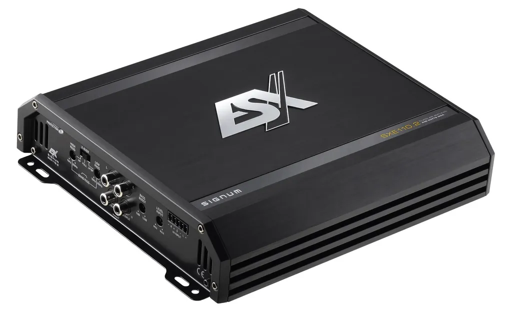 ESX SIGNUM SXE110.2 : Amplificateur Compact 2 Canaux avec Bass Boost Pro