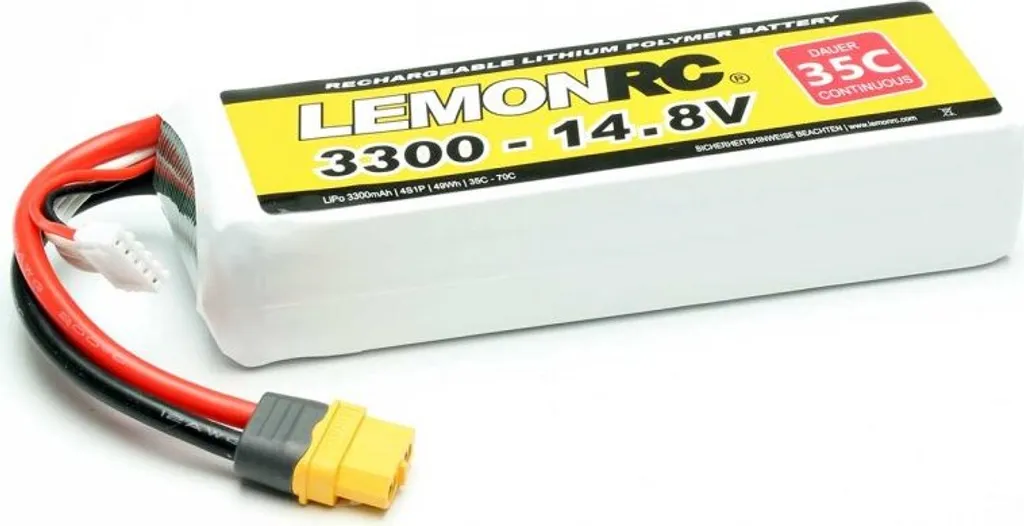 Batterie LiPo Pichler LEMONRC 3300 : Finissez-en avec les Coupures