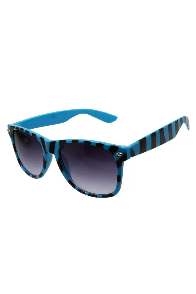 Occhiali Nerd Zebra Blue | Occhiali da Sole Design Unico | Shop Online
