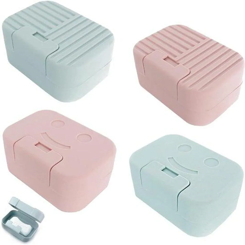 Savon de voyage 4 pièces : finissez-en avec les gels douche qui fuient