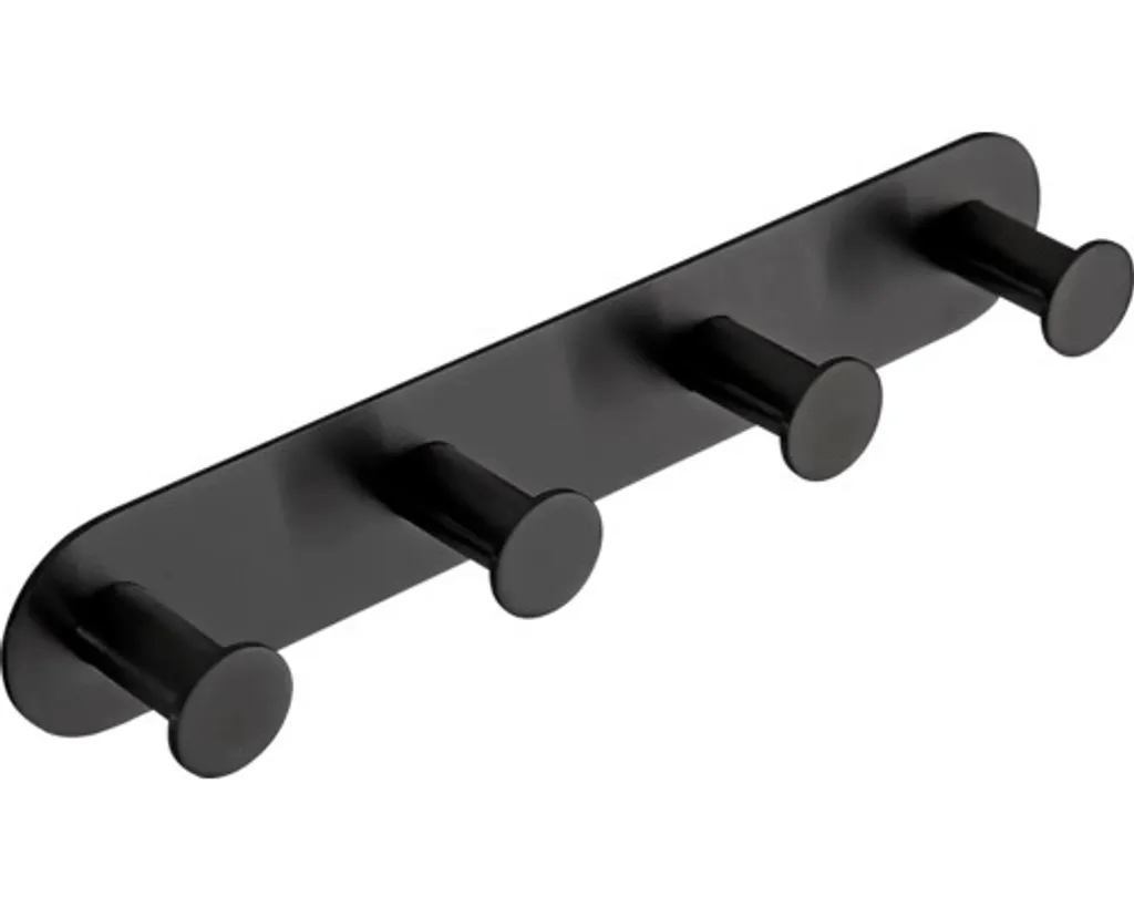 Porte-serviettes Bemeta EASY Noir 163106390 : Porte-serviette Mural
