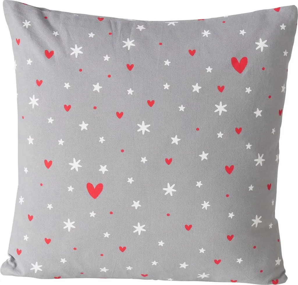 Coussin ANELLA 45x45 cm avec motif délicat - Texture haut de gamme