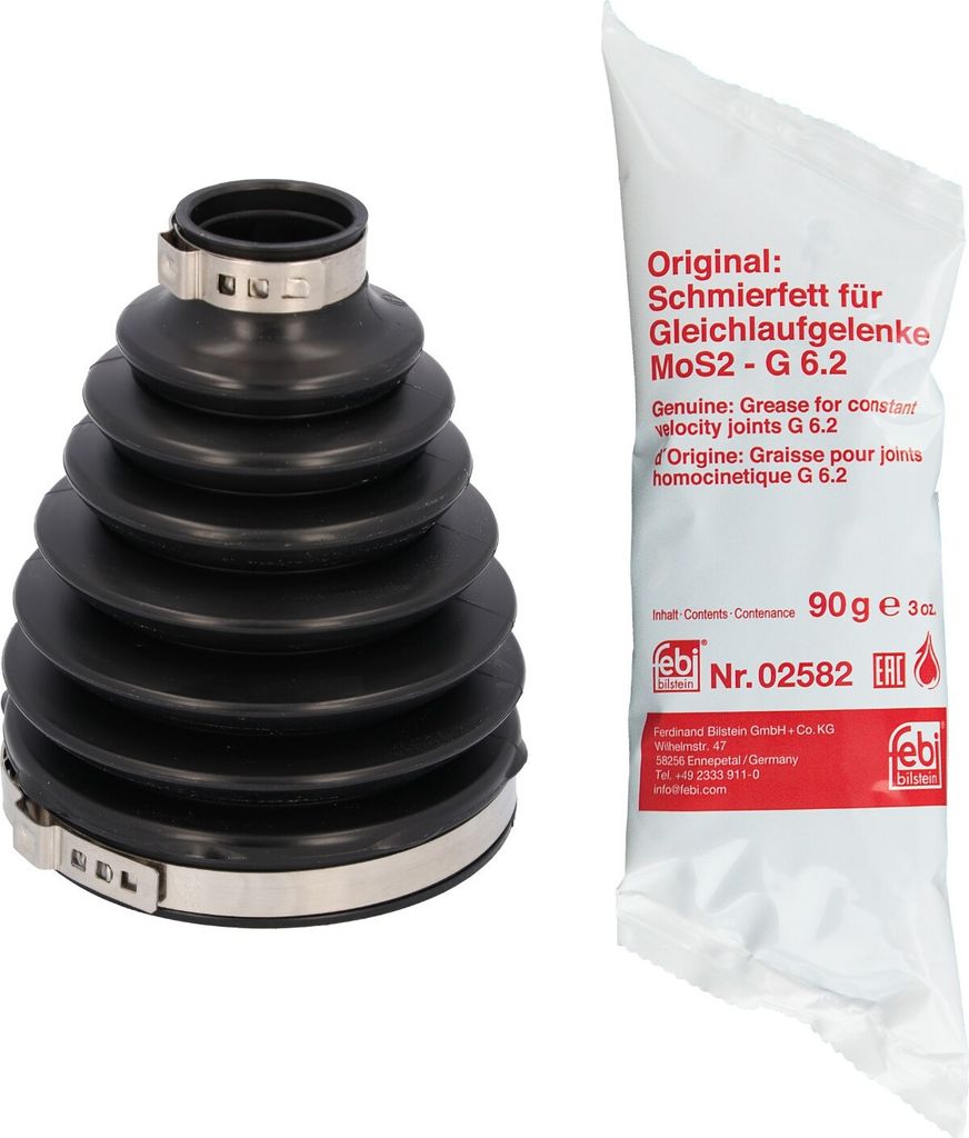 FEBI BILSTEIN Faltenbalgsatz Antriebswelle Radseitig Vorne Links für OPEL COMBO Kasten/Kombi (X12) 184426