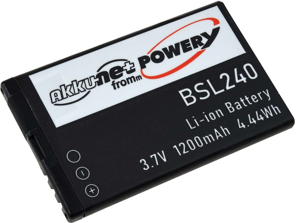 Ersatzakku für Beafon SL240 Mobiltelefon, Modell BSL240, Produktbild 