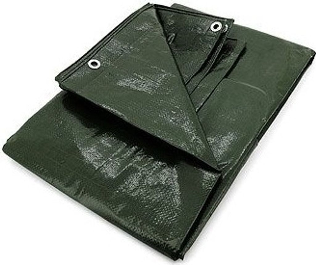 Bauzaunplane 1,76 x 3,41 m grün Typ 4011