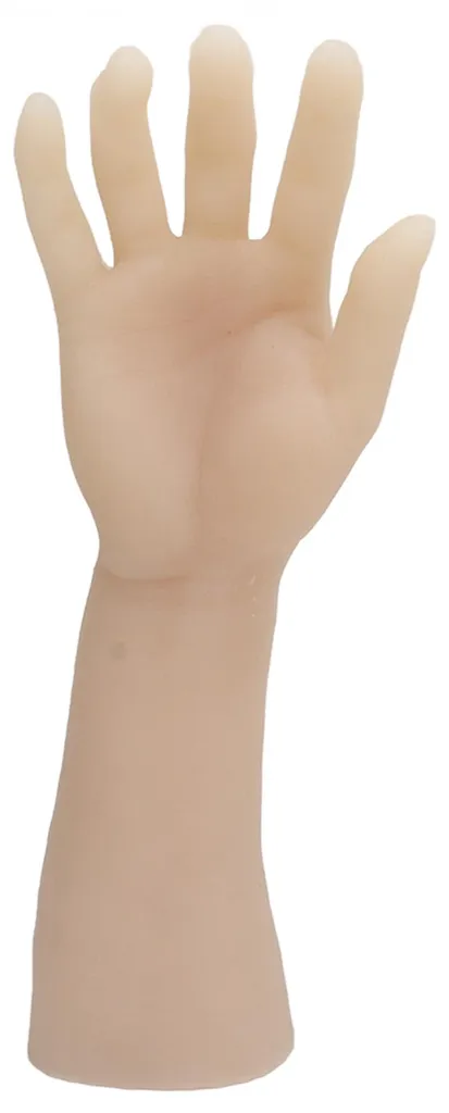 Bras de tatouage réaliste en silicone avec texture de peau véritable