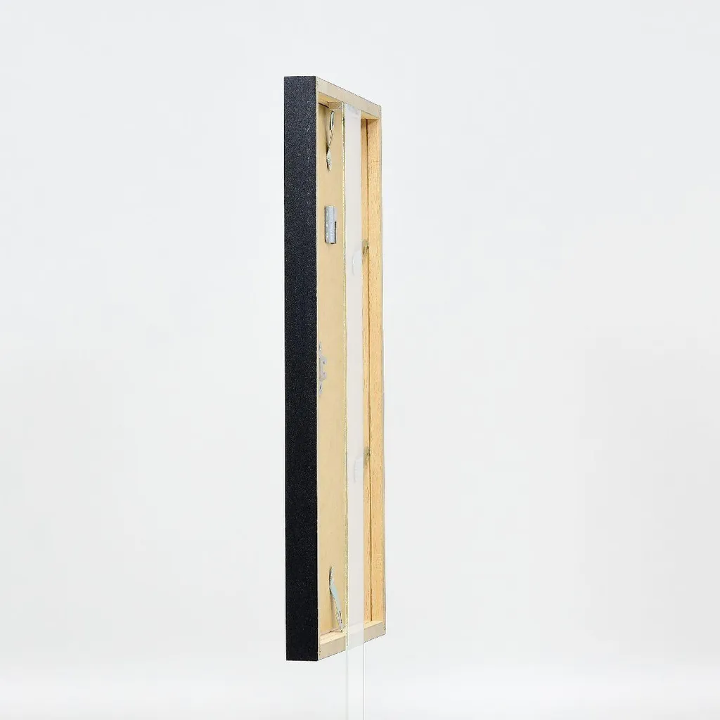 Cornice Legno Effect Argento 24x30 Profilo 42 - Vetro Acrilico - 17