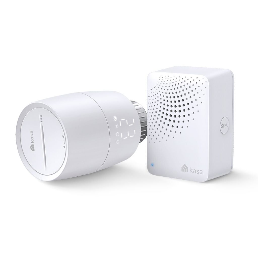 Kasa Smart KE100 KIT, Weiß, Polycarbonat, Drehregler, 0 - Produktbild 