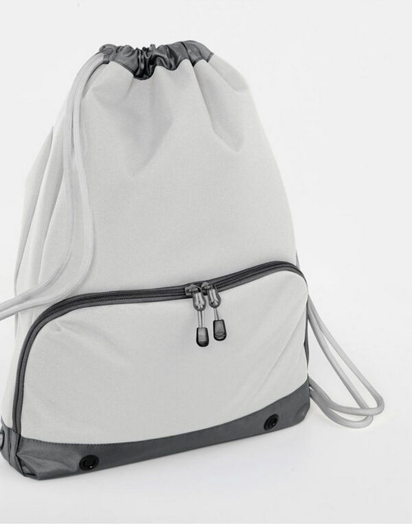 Bagbase - Turnbeutel "Athleisure" PC5465 (Einheitsgröße) (Eisgrau)