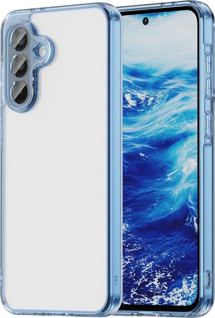 Hülle für Samsung Galaxy A36/A56 - Phonesta HybridAir Back Cover - Blau