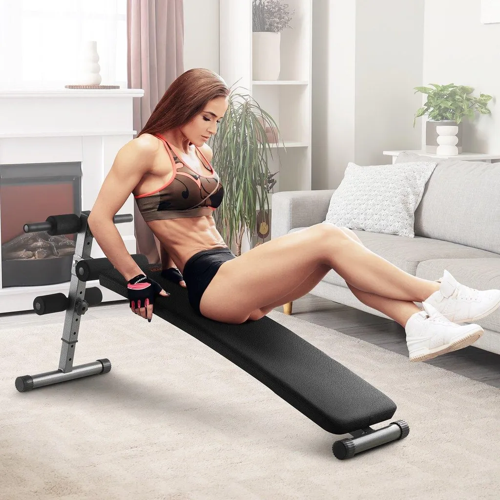 Banc de musculation pliable stable 226 kg contre l'encombrement - 8