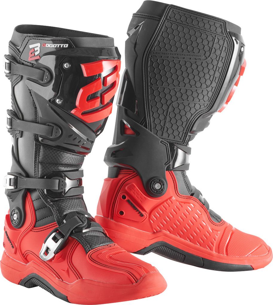 Motokrosové boty Bogotto MX-7 G, červeno-černé, 44 Obrázek produktu 
