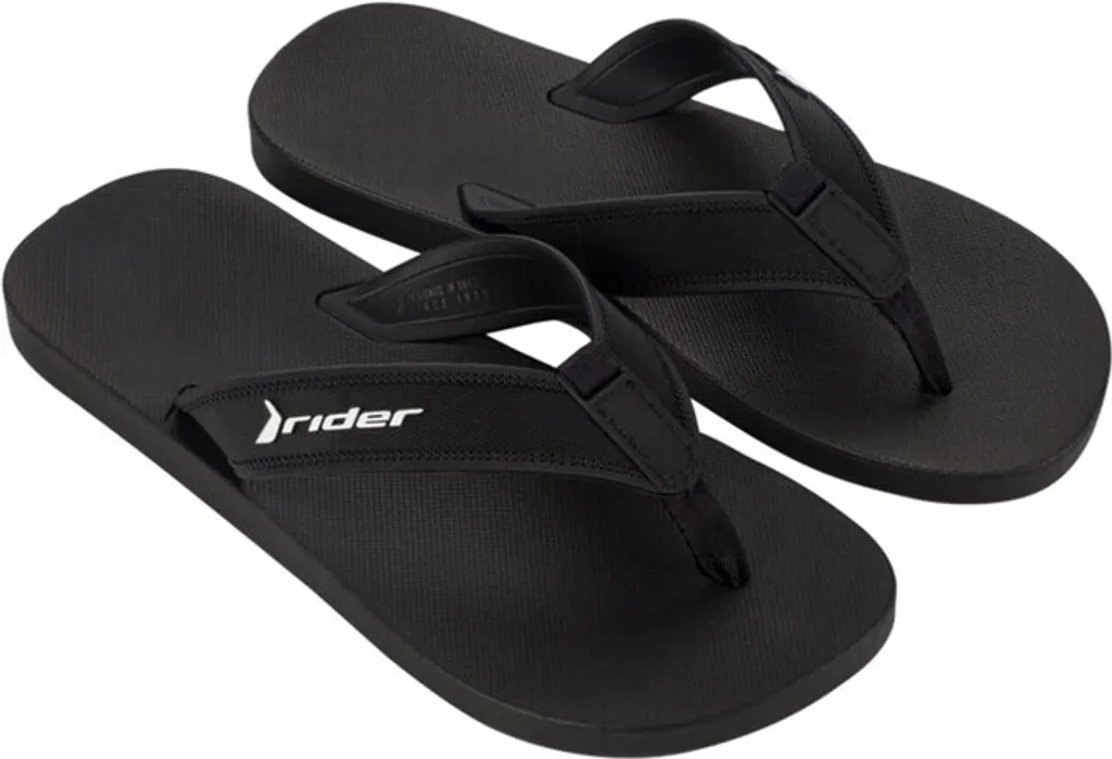 Chaussons Rider Impulse Noir 47 avec semelle anatomique amortissante