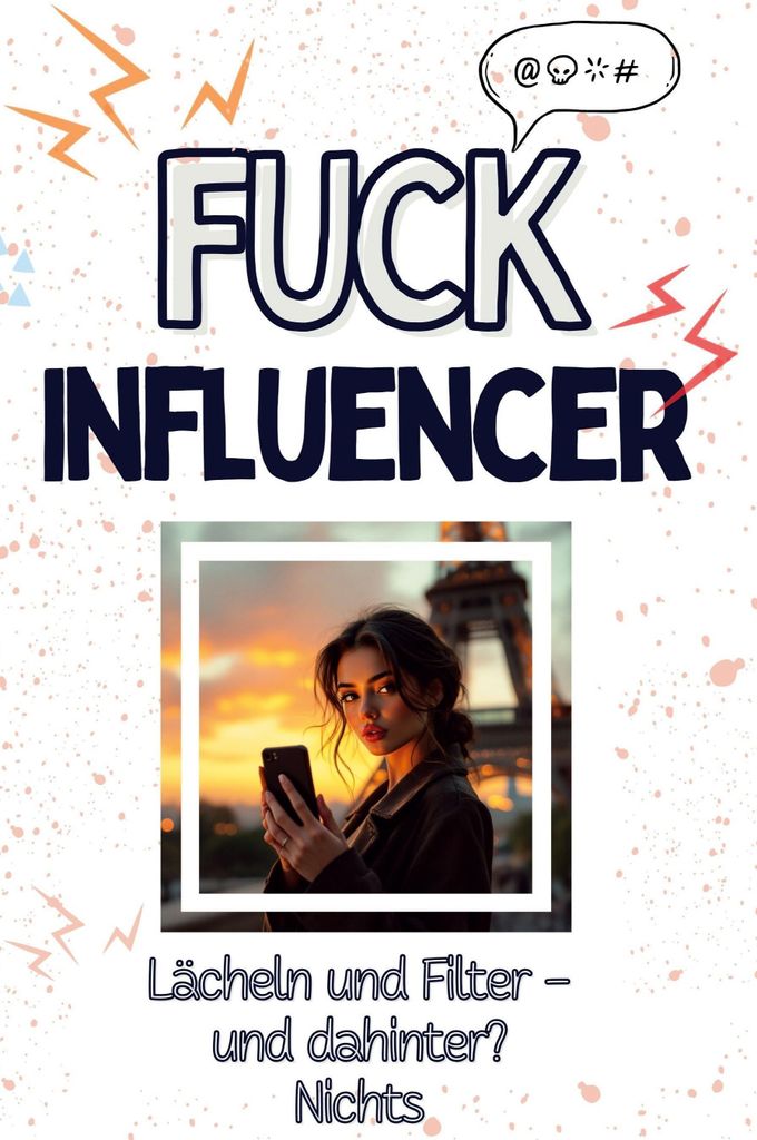 Fuck Influencer - Eine Abrechnung - das große Wutbuch. Schimpfen, Ärgern, Aufregen!: Lächeln und Filter – und dahinter? Nichts