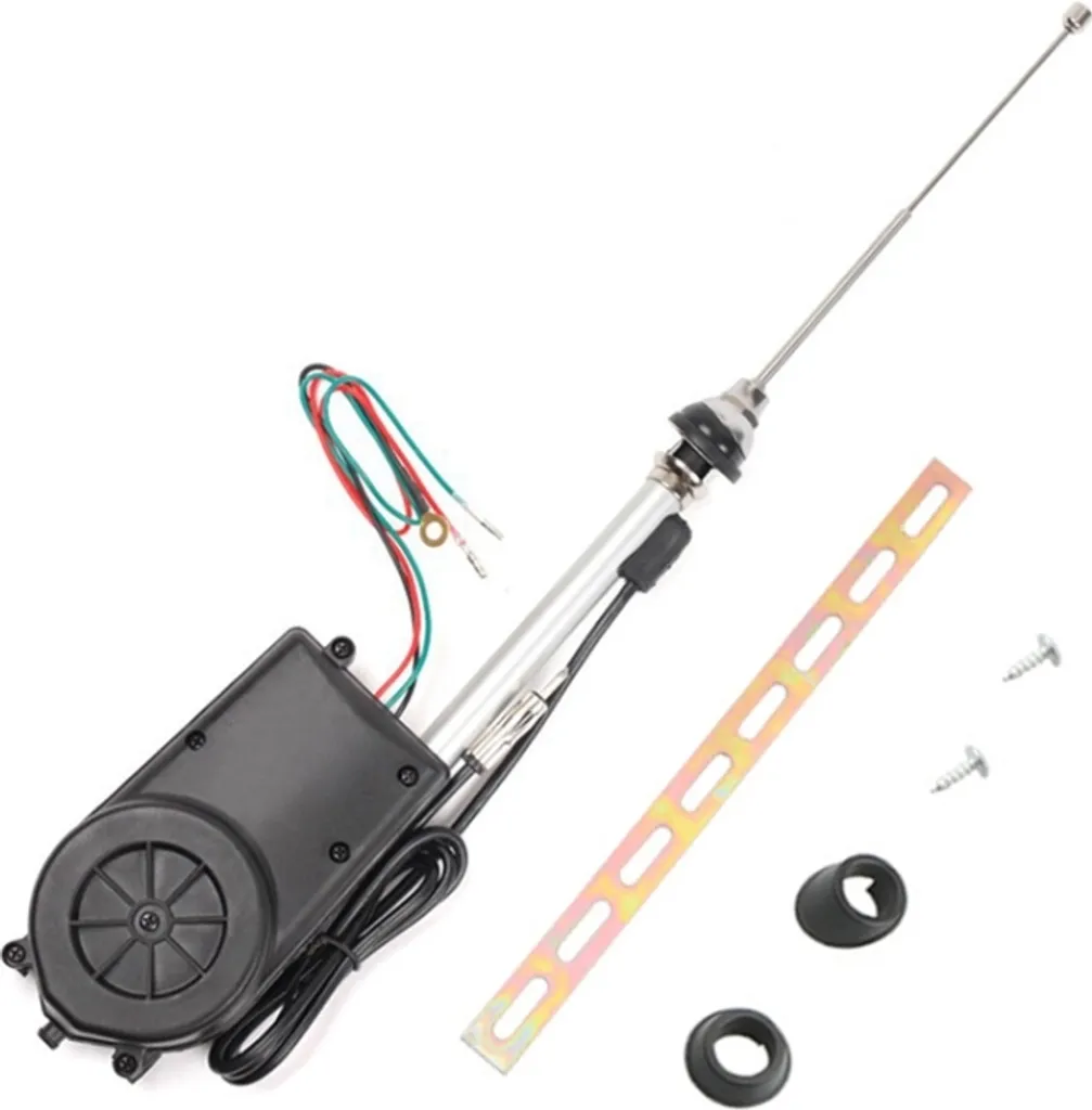 Antenna Automatica 12V Per Auto E SUV – Ricezione AM/FM, Alimentazione Elettrica, Montaggio Universale