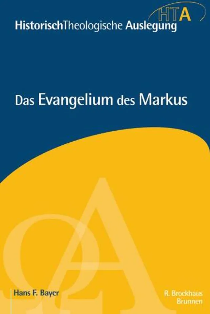 Évangile de Marc Das Evangelium des Markus avec couverture rigide luxe