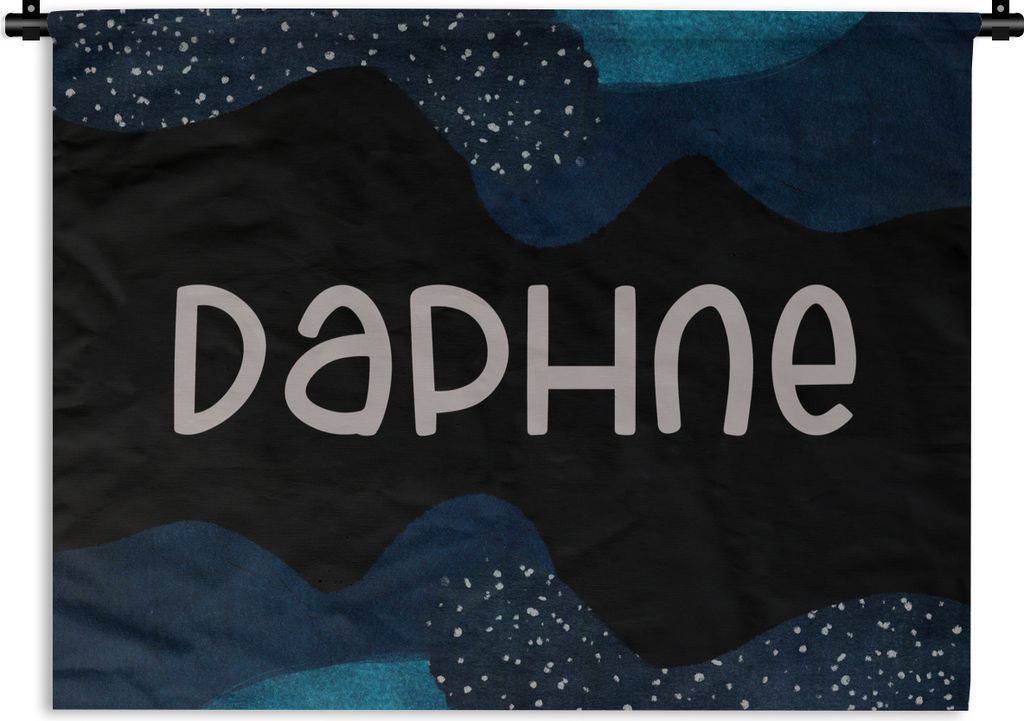 MuchoWow Wandteppich Wandbehang Daphne - Pastell - Mädchen 150x112 cm Tapisserie Dekoration Wandtuch - Wanddecke - Wandteppiche