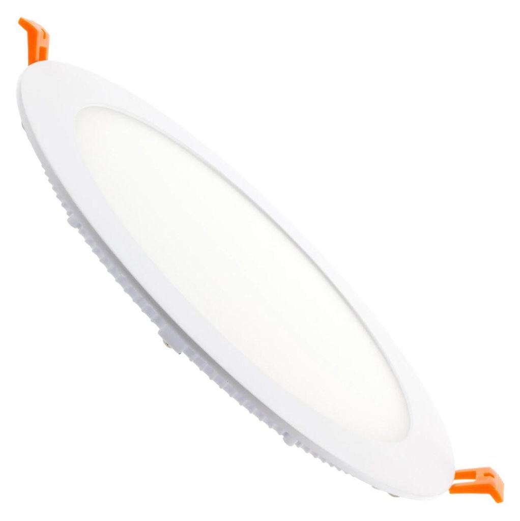 LED Einbaustrahler flach 18W Rund SuperSlim Schnitt Ø 205 Produktbild 