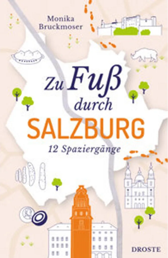 Guide de voyage Salzbourg à pied avec itinéraires culturels détaillés