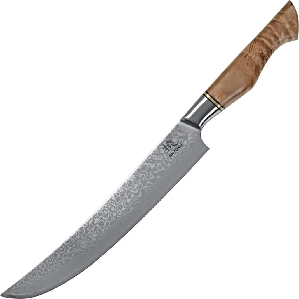 Coltello Shiori Niku by Jakub Suchta | Edizione in Acciaio Damasco