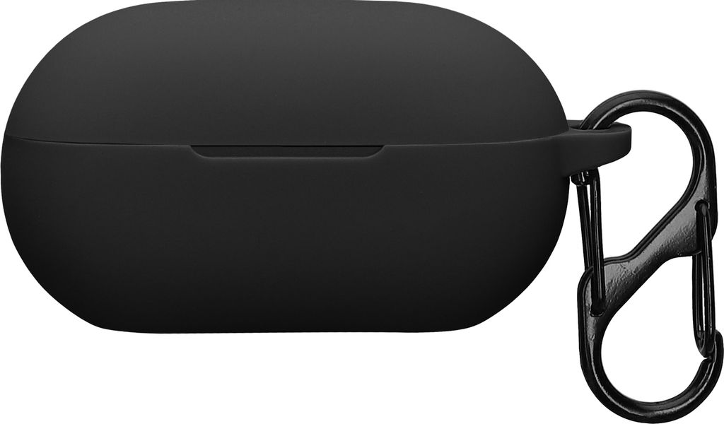 kwmobile Hülle kompatibel mit Beats Solo Buds Kopfhörer - Silikon Schutzhülle Etui Case Cover Schoner in Schwarz