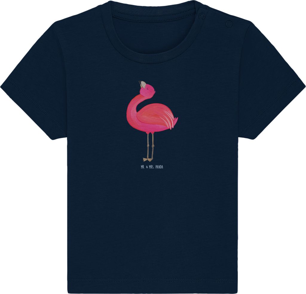 Mr. & Mrs. Panda Babyshirt Flamingo Stolz 24. - 36. Monat - Produktbild 